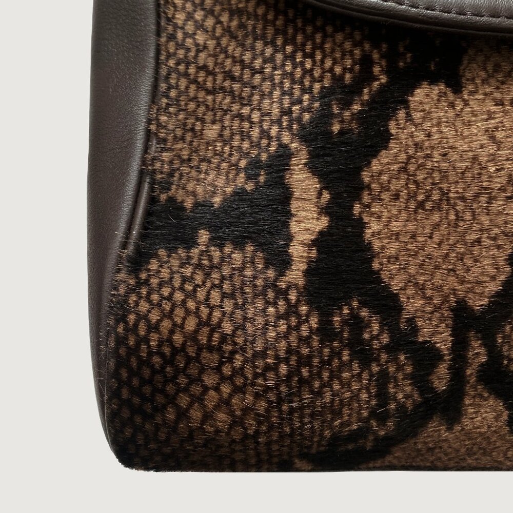 Tory Burch Resin Top Snakeprint Bag - Picture 12 of 13